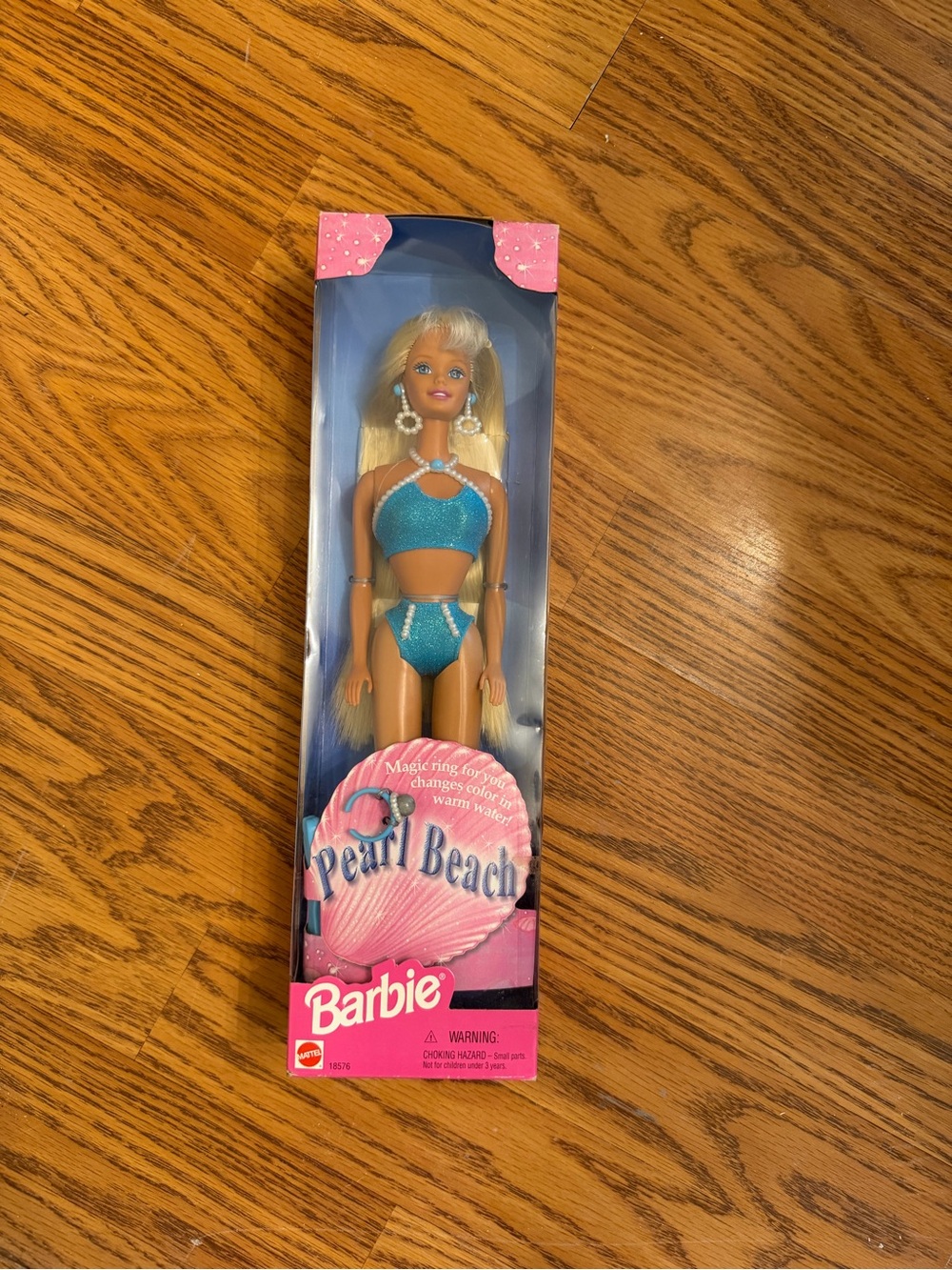 1997 Pearl Beach Barbie Doll (Model 18576)